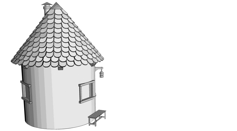 clipstudio用【3D】ファンタジーハウス6