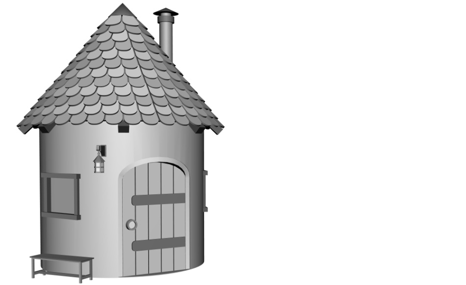 clipstudio用【3D】ファンタジーハウス6