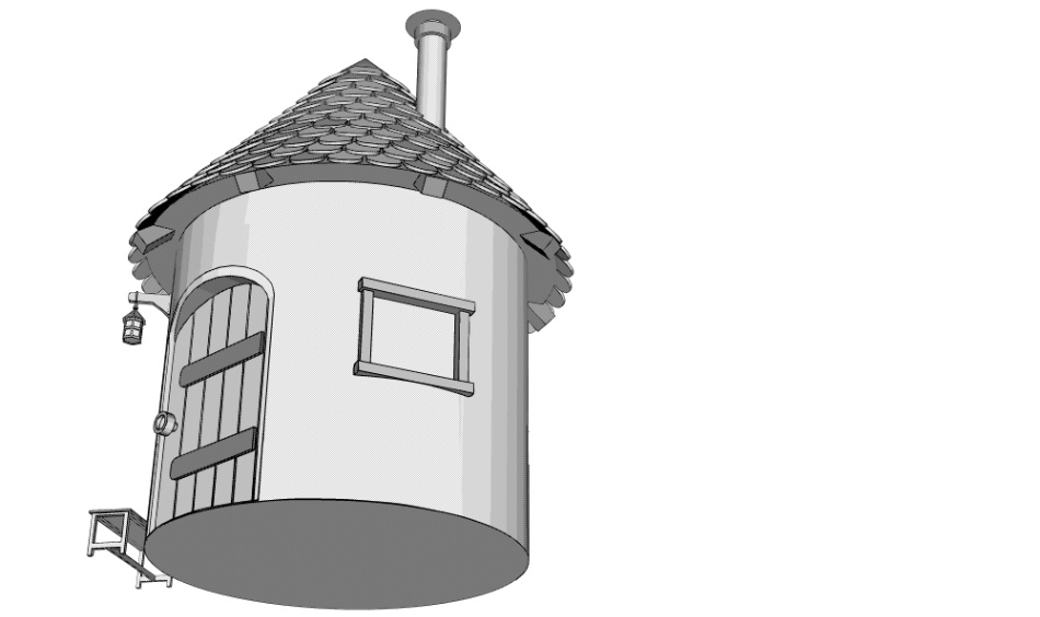 clipstudio用【3D】ファンタジーハウス6