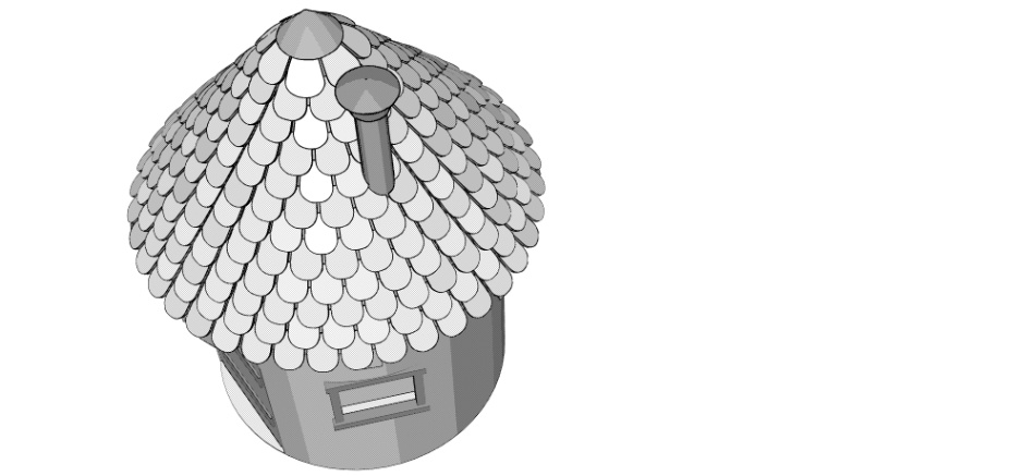 clipstudio用【3D】ファンタジーハウス6