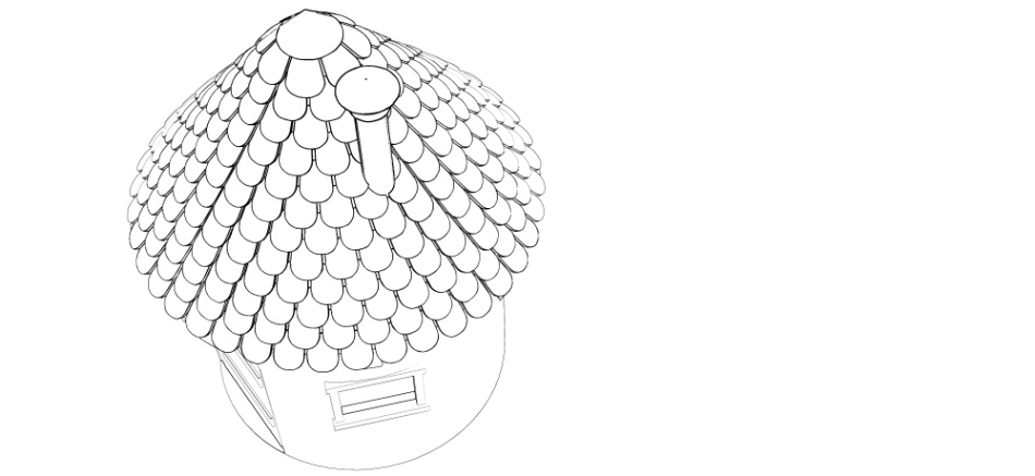 clipstudio用【3D】ファンタジーハウス6