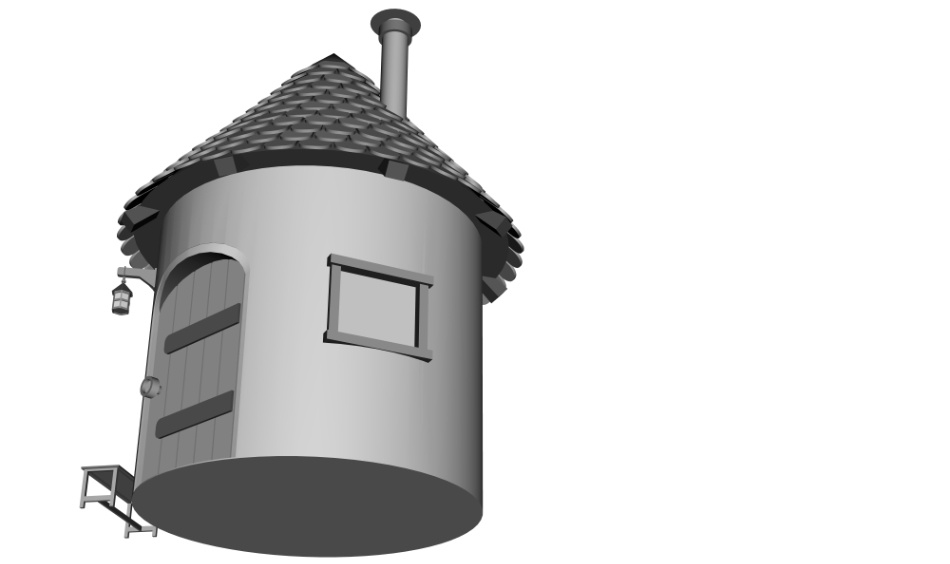 clipstudio用【3D】ファンタジーハウス6