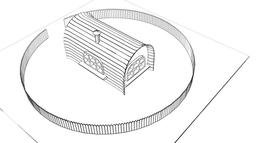 clipstudio用【3D】ファンタジーハウス 7