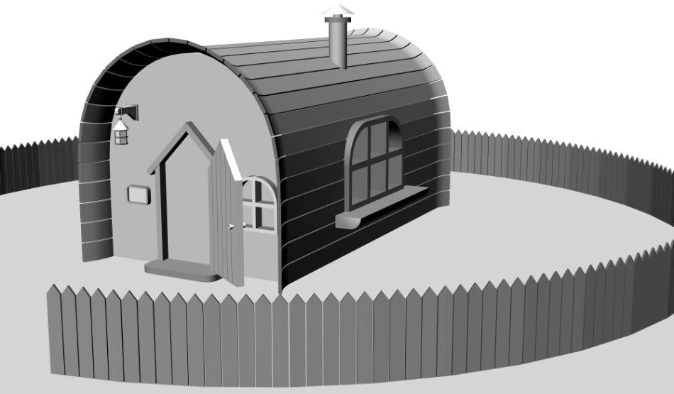 clipstudio用【3D】ファンタジーハウス 7