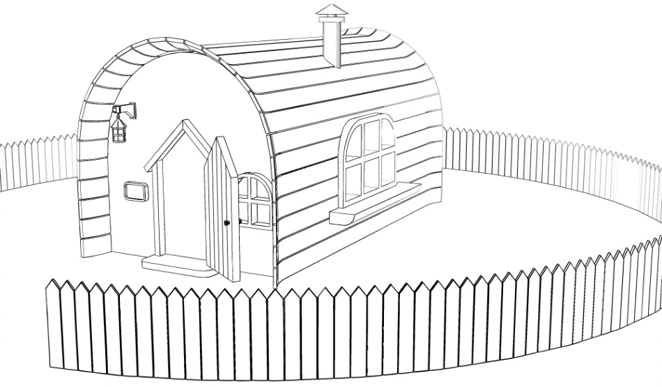 clipstudio用【3D】ファンタジーハウス 7