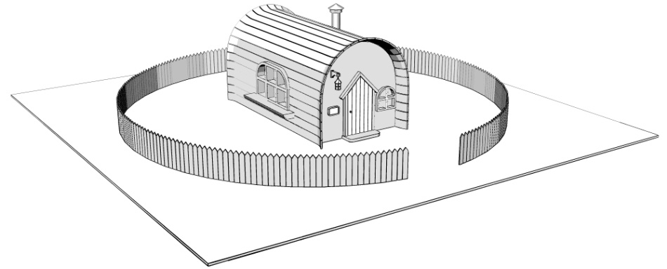 clipstudio用【3D】ファンタジーハウス 7