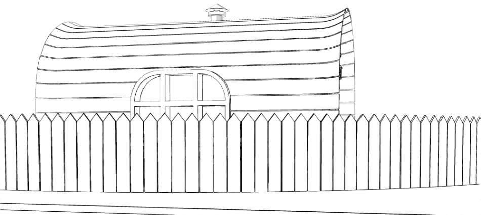 clipstudio用【3D】ファンタジーハウス 7