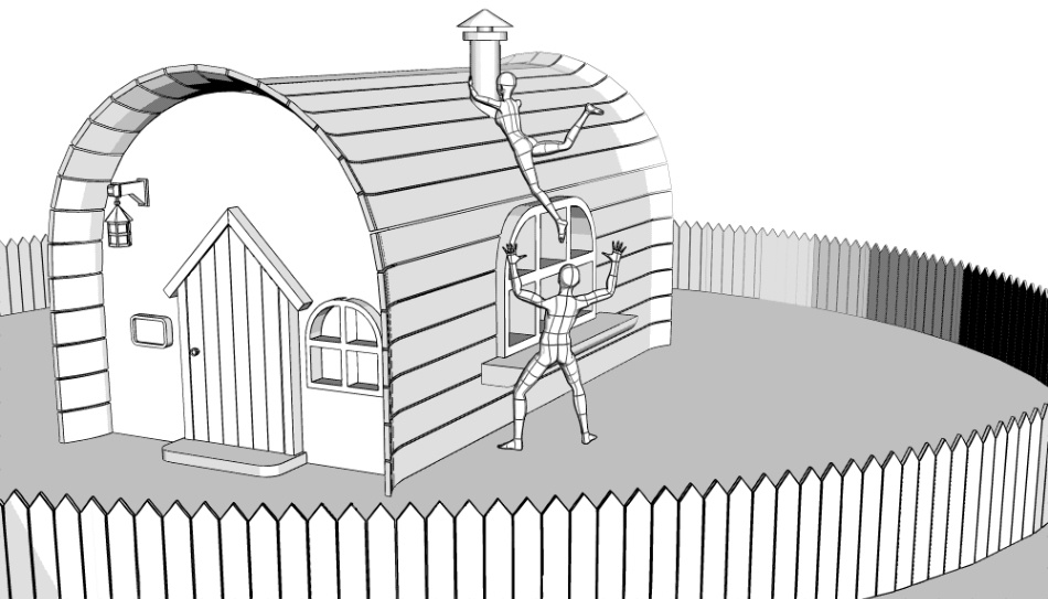 clipstudio用【3D】ファンタジーハウス 7