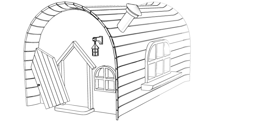 clipstudio用【3D】ファンタジーハウス 7