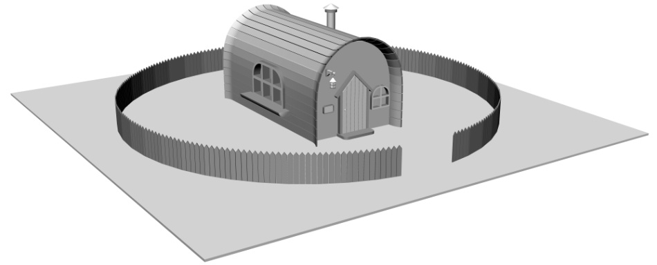 clipstudio用【3D】ファンタジーハウス 7