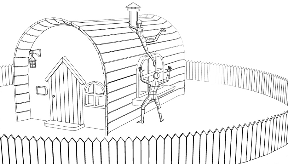 clipstudio用【3D】ファンタジーハウス 7