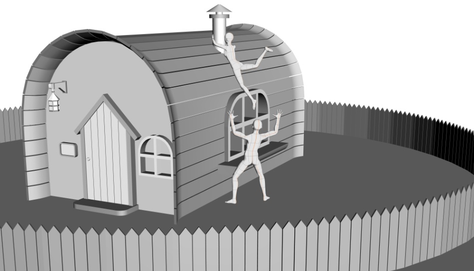 clipstudio用【3D】ファンタジーハウス 7