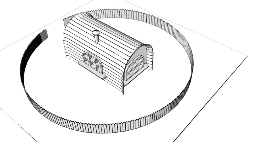 clipstudio用【3D】ファンタジーハウス 7