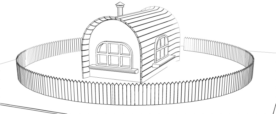 clipstudio用【3D】ファンタジーハウス 7