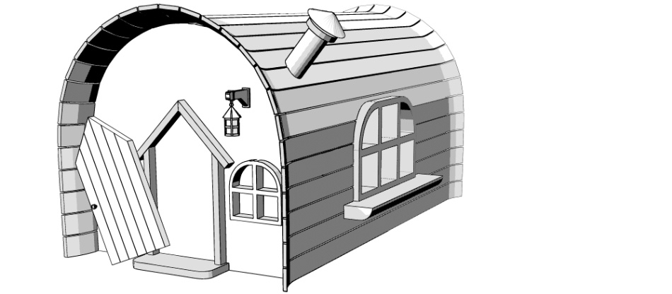 clipstudio用【3D】ファンタジーハウス 7