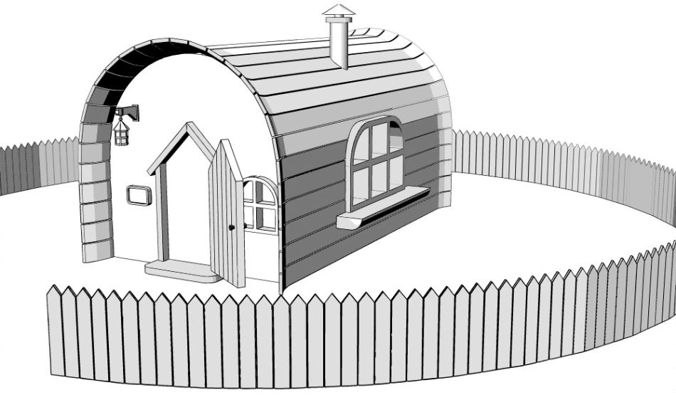 clipstudio用【3D】ファンタジーハウス 7