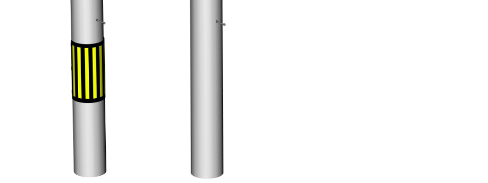 clipstudio用【3D】電柱 × 5種類