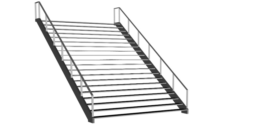 clipstudio用【3D】階段 × 3種類