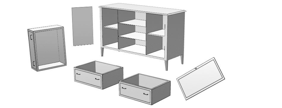 clipstudio用【3D】タンス