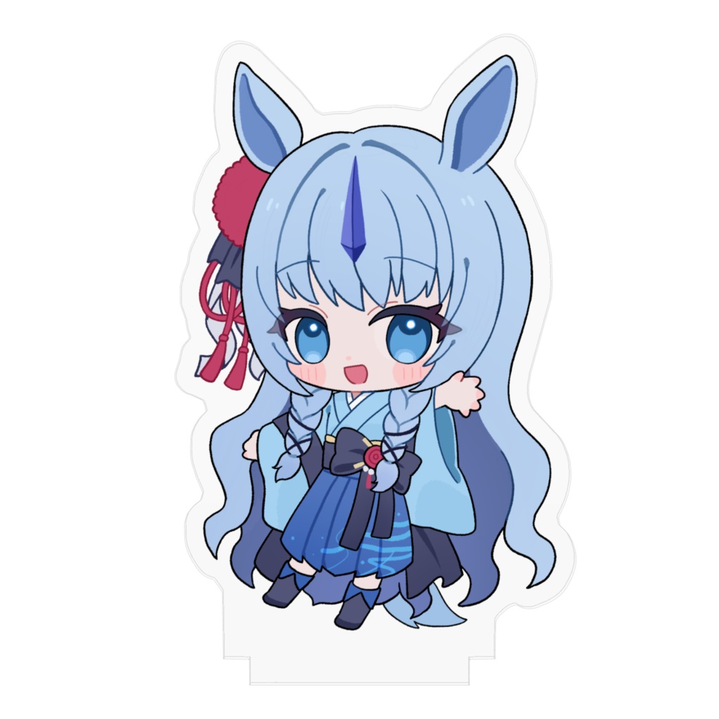 【アクリルスタンド】蒼馬きよら 袴衣装xロングヘア