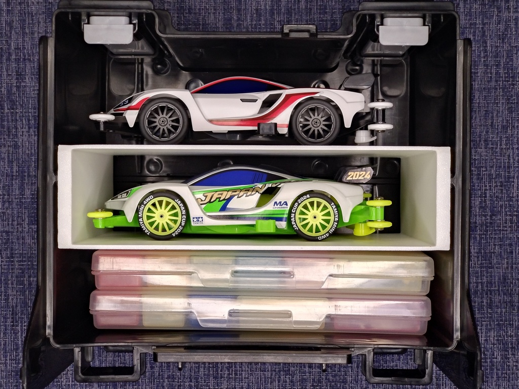 ミニ四駆 ポータブルピット用仕切り 「ポータブルピット