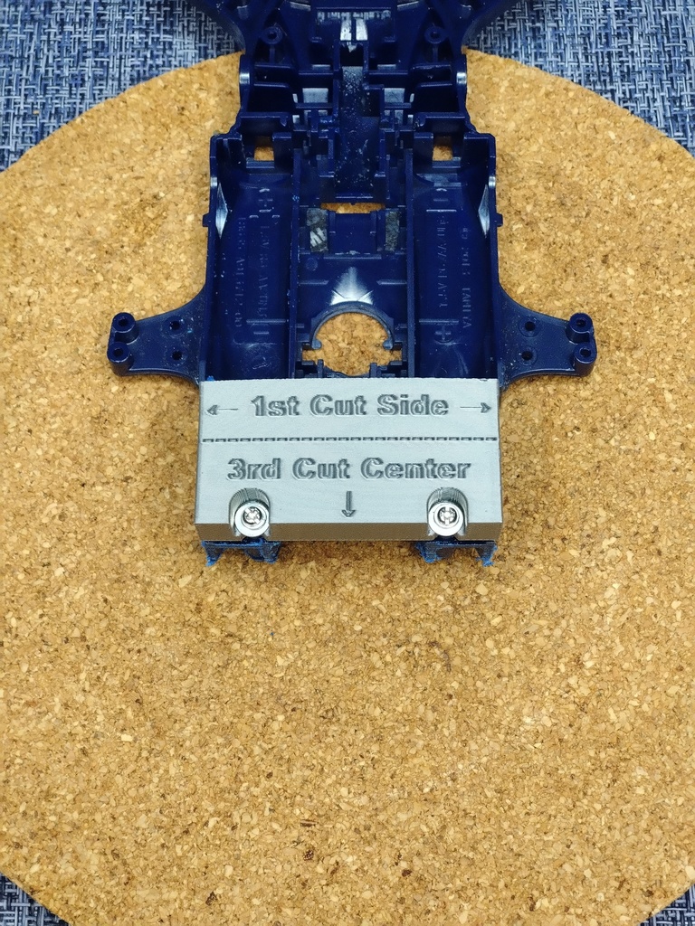 MAシャーシ リヤ 段上げジグ 4点固定式