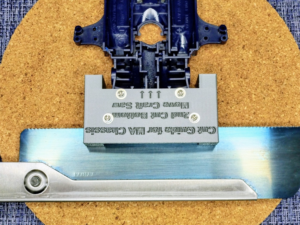 MAシャーシ リヤ 段上げジグ 4点固定式