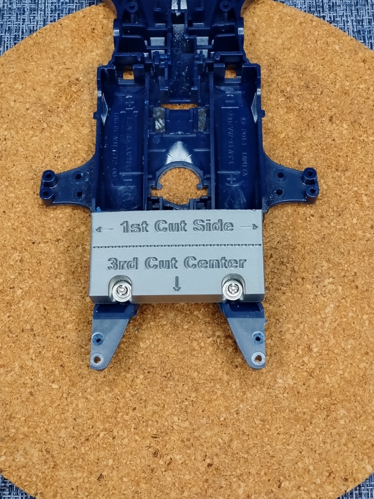 MAシャーシ リヤ 段上げジグ 4点固定式