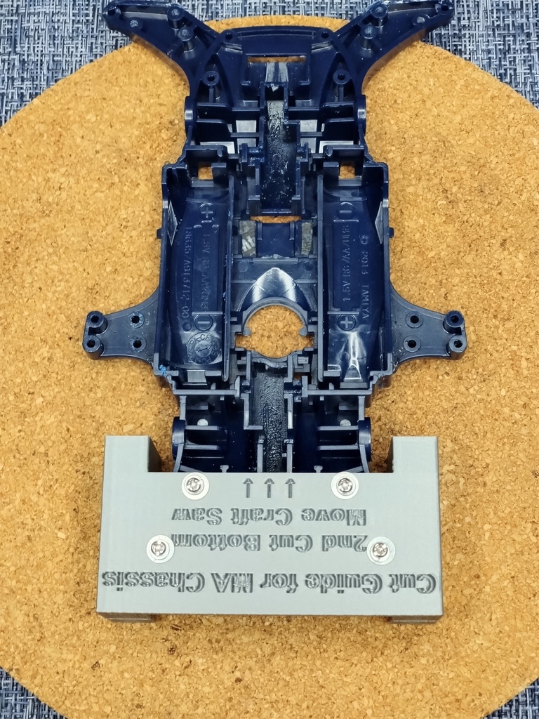 MAシャーシ リヤ 段上げジグ 4点固定式