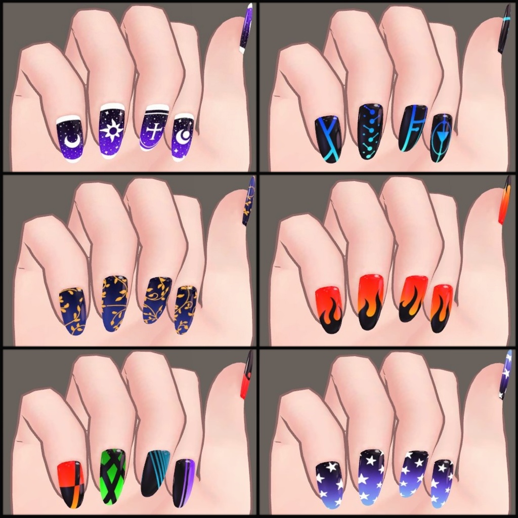 Selestia Nail Texture/ 「セレスティア」ネイルの質感