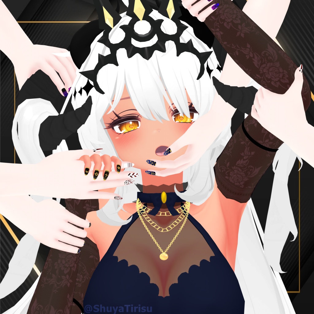 Selestia Nail Texture/ 「セレスティア」ネイルの質感