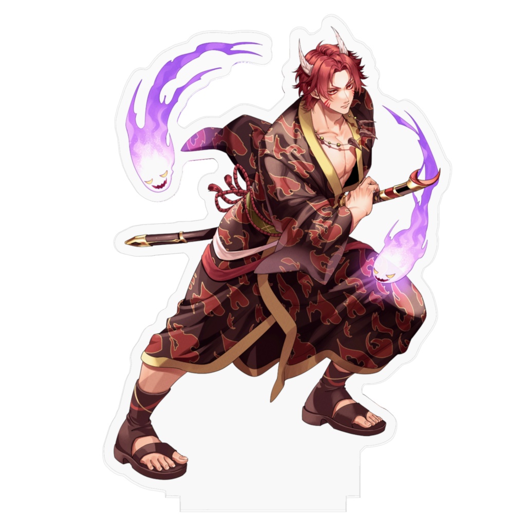 【炎道ヒビキ】誕生日記念アクリルフィギュア