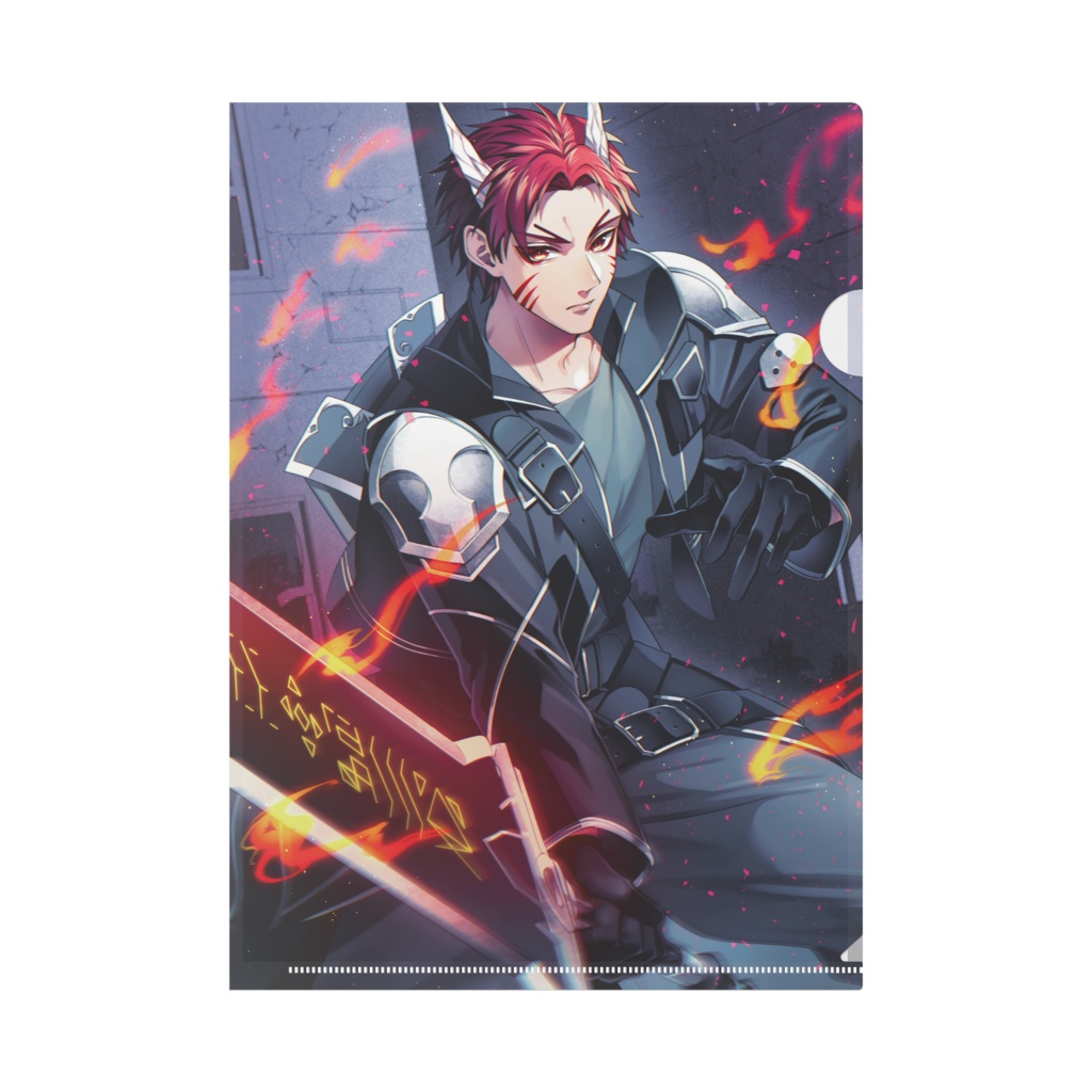 【炎道ヒビキ】3周年記念クリアファイル