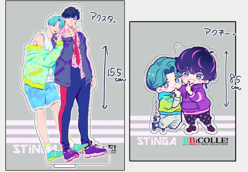 BBiコレ アクリルグッズ