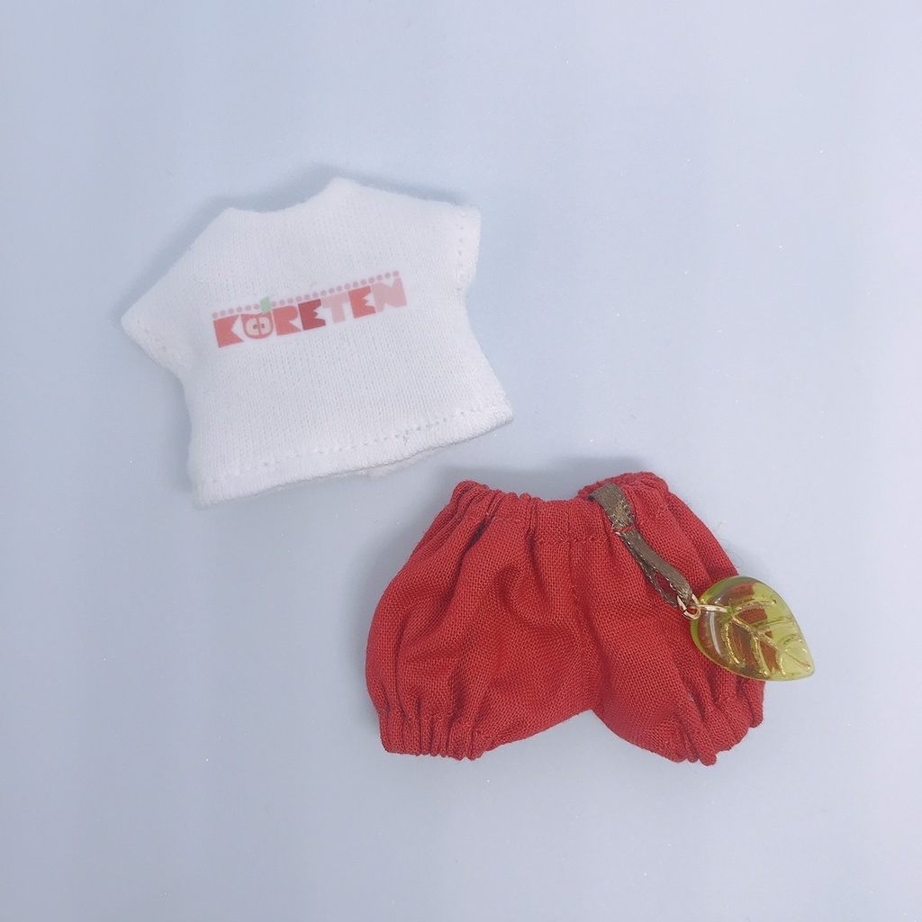 りんごのパンツとTシャツセット