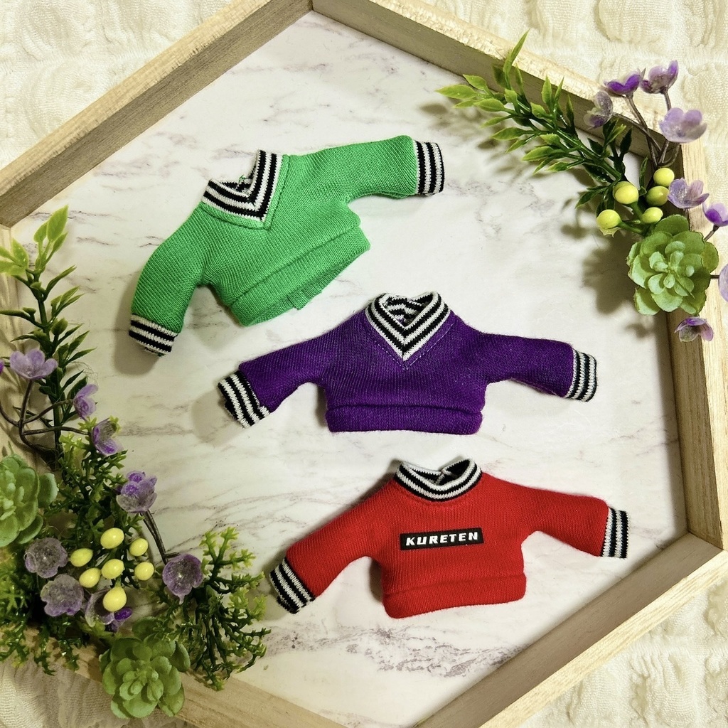 ボーダーリブトップス