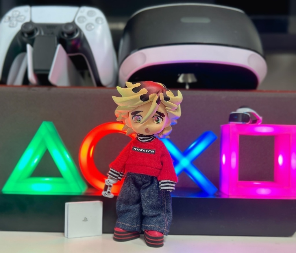 ボーダーリブトップス