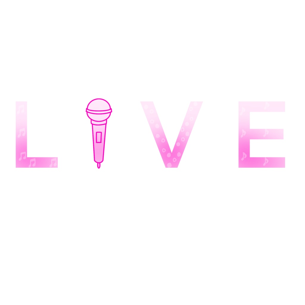 歌枠用 LIVEロゴ