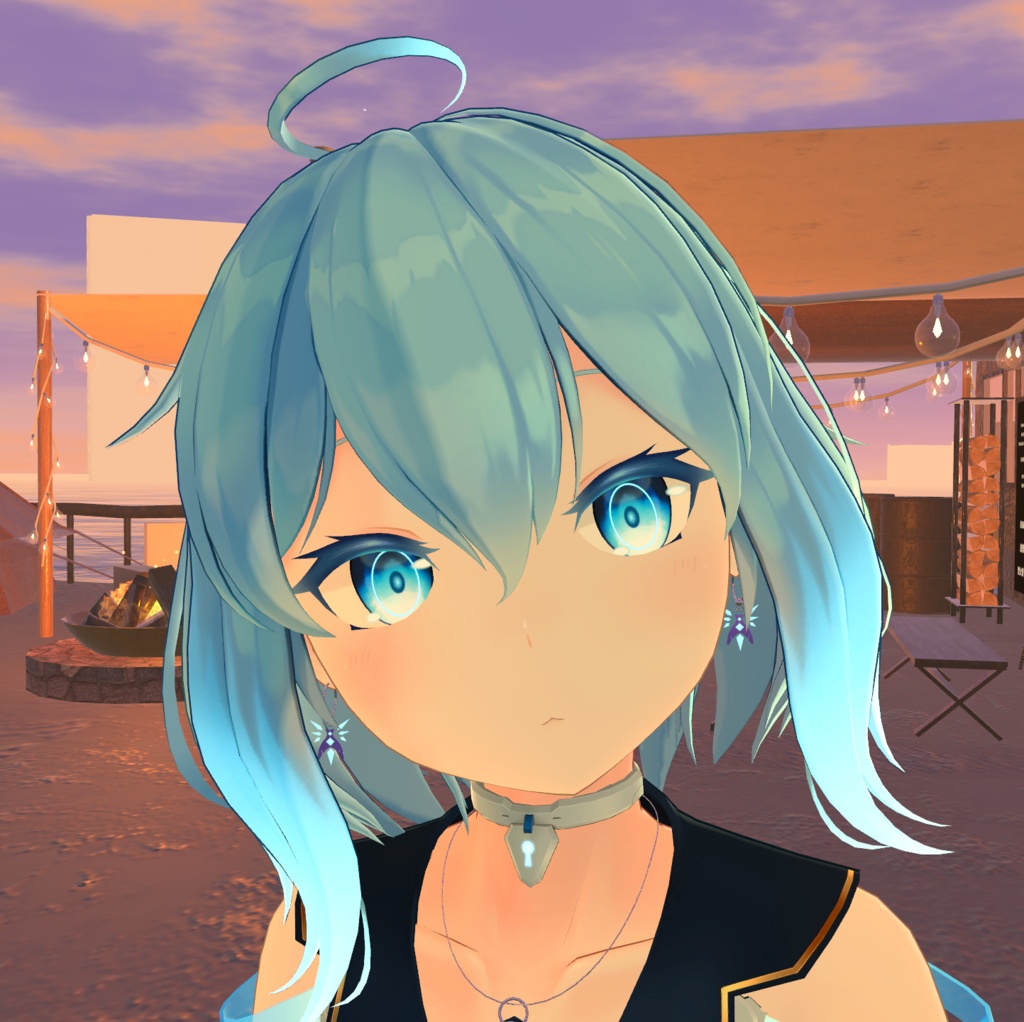 Project Assault Dressテーマ ネックレスとイヤリング