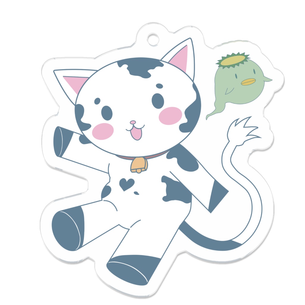 【ゆず作】くーにゃんキーホルダー