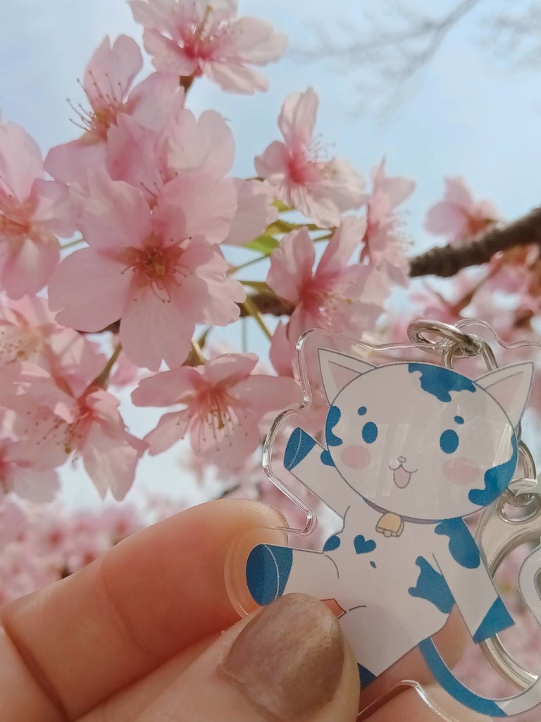 【ゆず作】くーにゃんキーホルダー