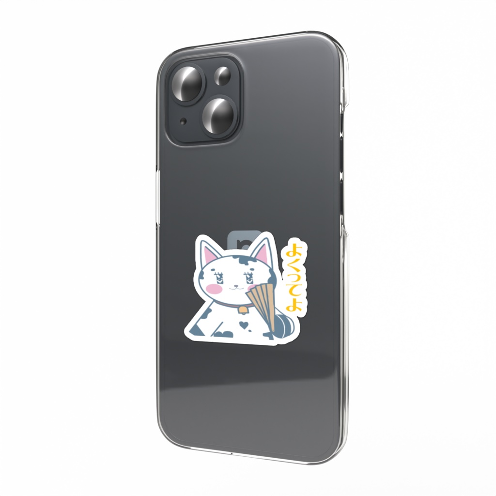 くーにゃんステッカー