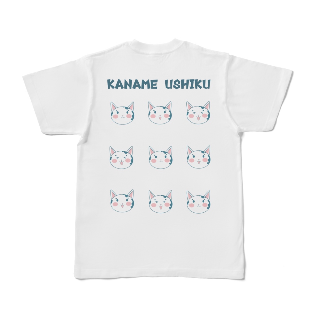 【ゆず作】KUくーにゃんTシャツ