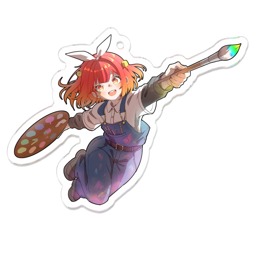 【あとり作】ハコニワクリエイト アクリルキーホルダー