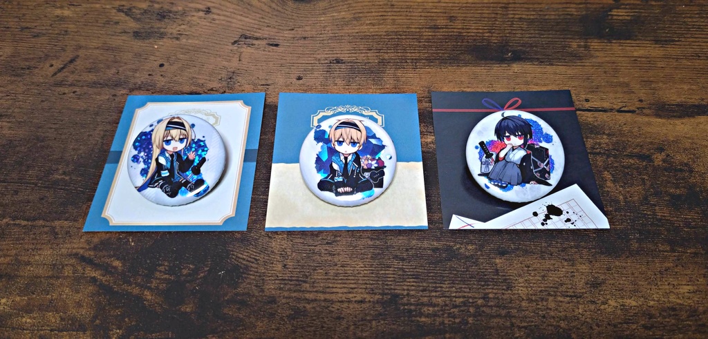 ミニ缶バッチクリップ