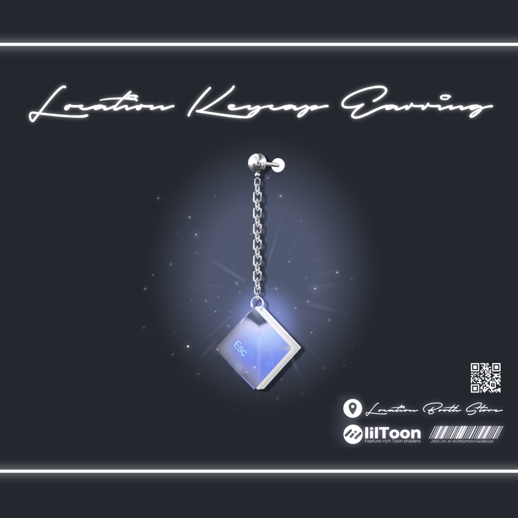 【無料 -FREE-】Keycap_Earrings