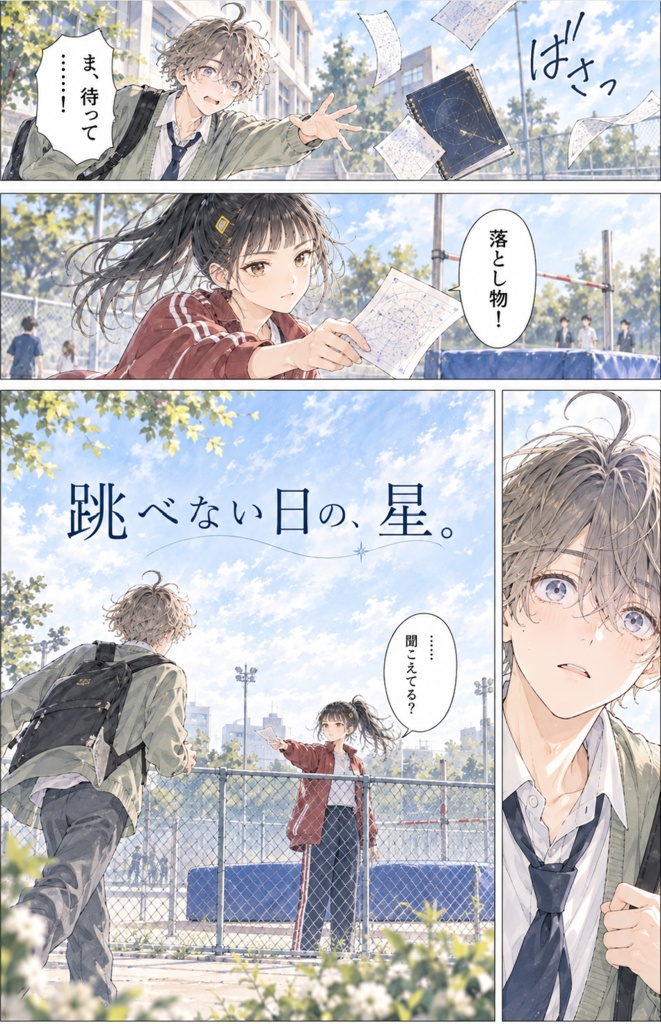 跳べない日の、星。