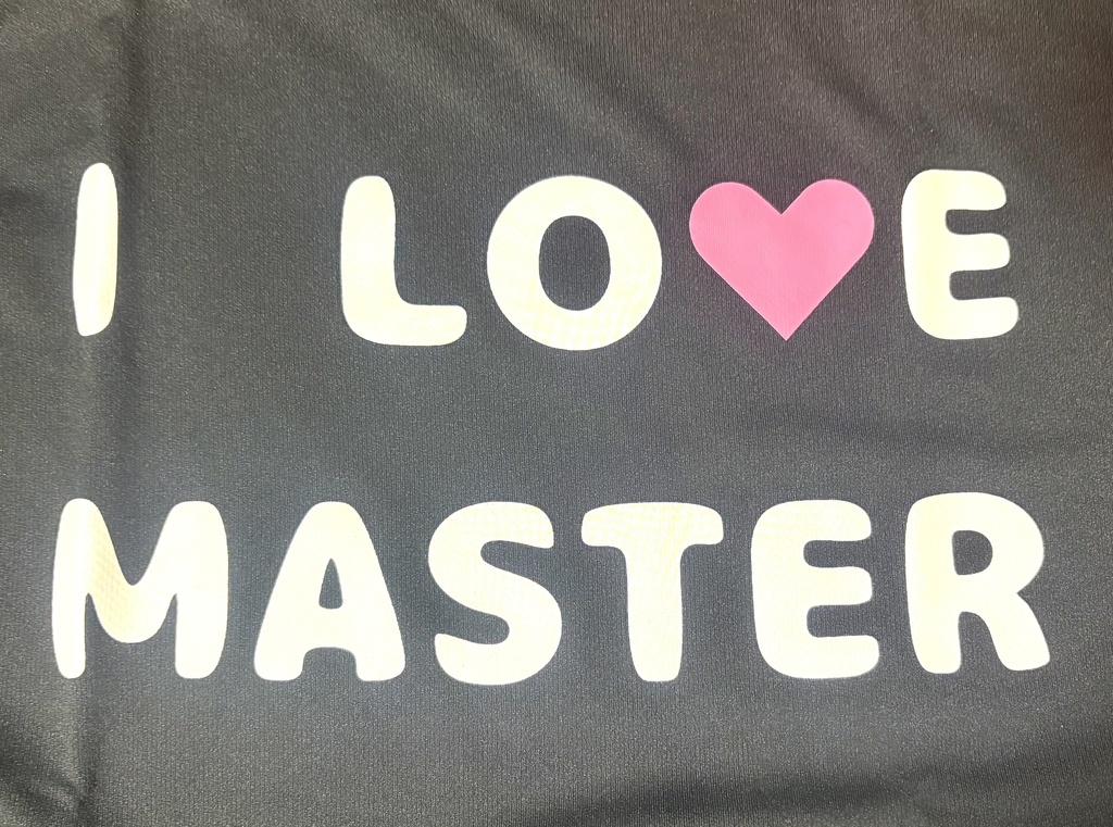 『I LOVE MASTER』Tシャツ(ニェン)