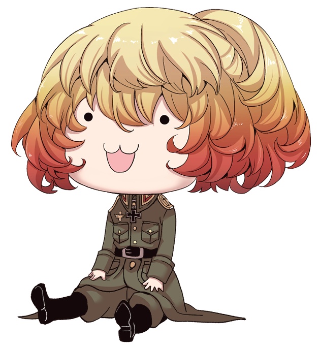 コミカライズちびターニャちゃんアクリルキーホルダー