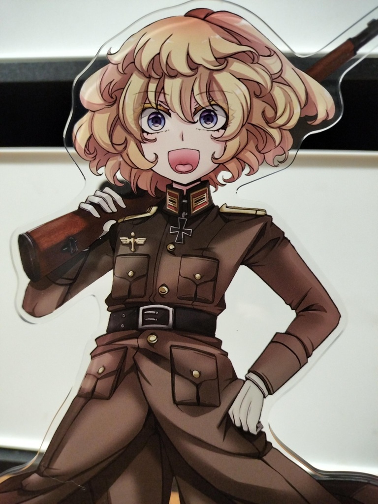 コミカライズターニャちゃんクソデカアクスタ